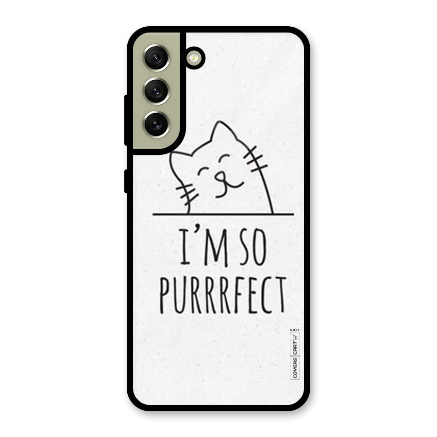 So Purrfect Metal Back Case for Galaxy S21 FE 5G (2023)