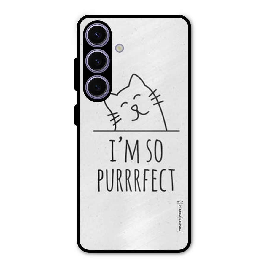 So Purrfect Metal Back Case for Galaxy S24