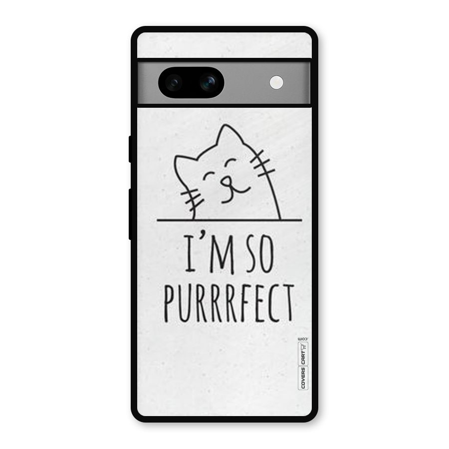 So Purrfect Metal Back Case for Google Pixel 7a