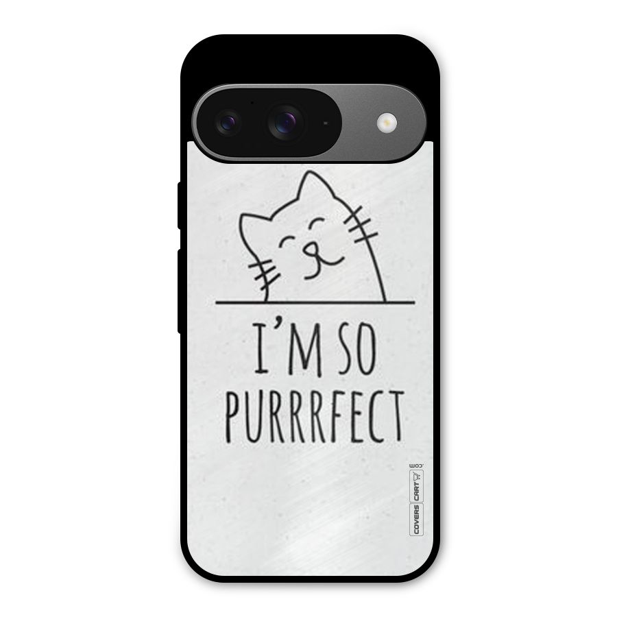 So Purrfect Metal Back Case for Google Pixel 9