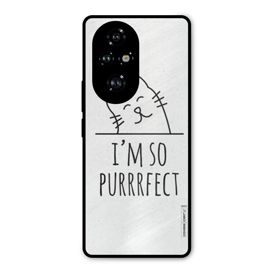 So Purrfect Metal Back Case for Honor 200 Pro