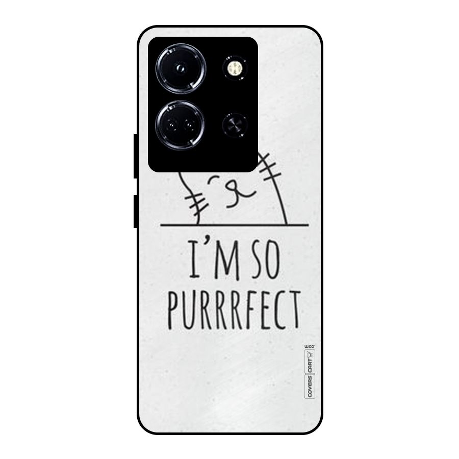 So Purrfect Metal Back Case for Infinix Note 30 5G