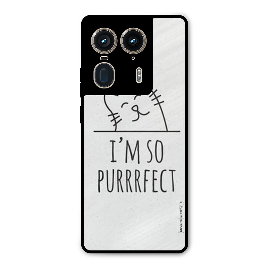 So Purrfect Metal Back Case for Motorola Edge 50 Ultra