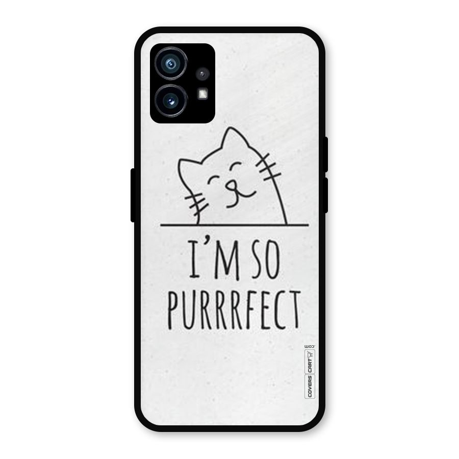 So Purrfect Metal Back Case for Nothing Phone 1