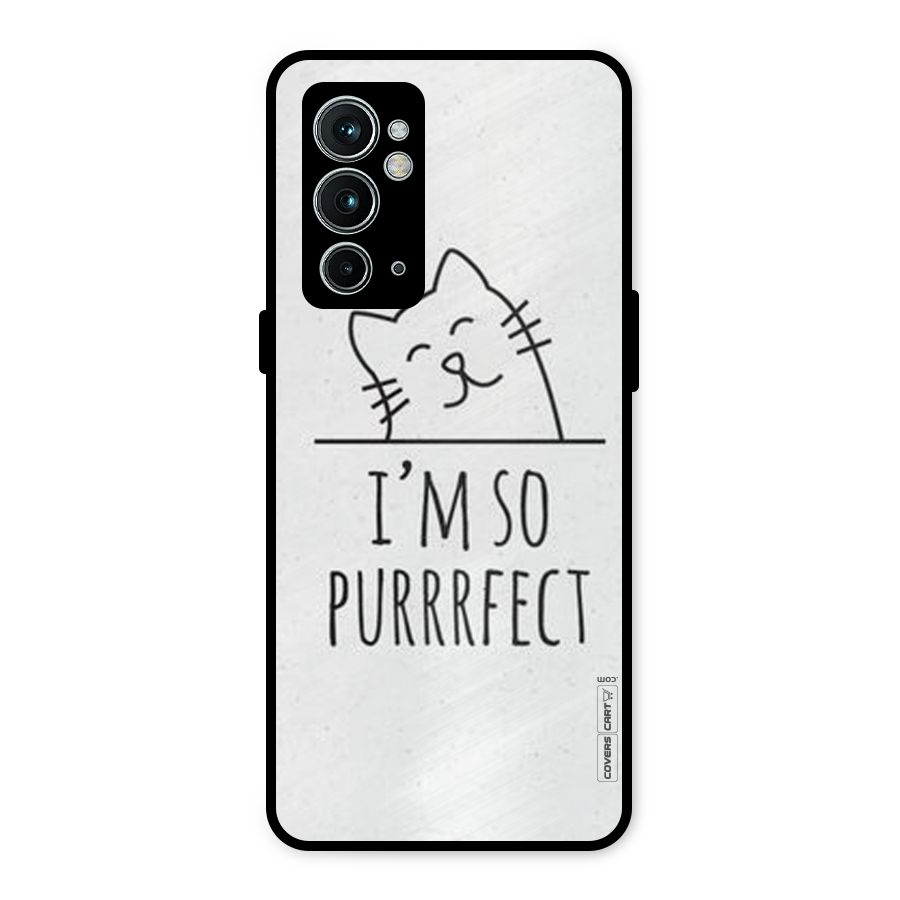 So Purrfect Metal Back Case for OnePlus 9RT 5G