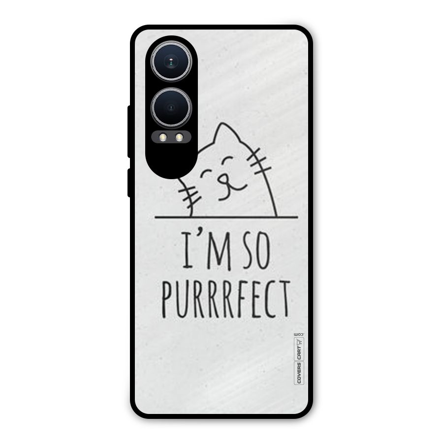 So Purrfect Metal Back Case for OnePlus Nord CE4 Lite