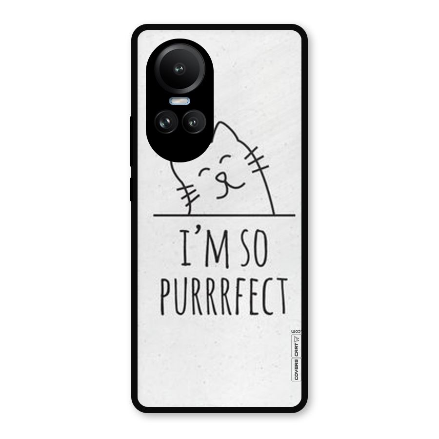 So Purrfect Metal Back Case for Oppo Reno10 Pro