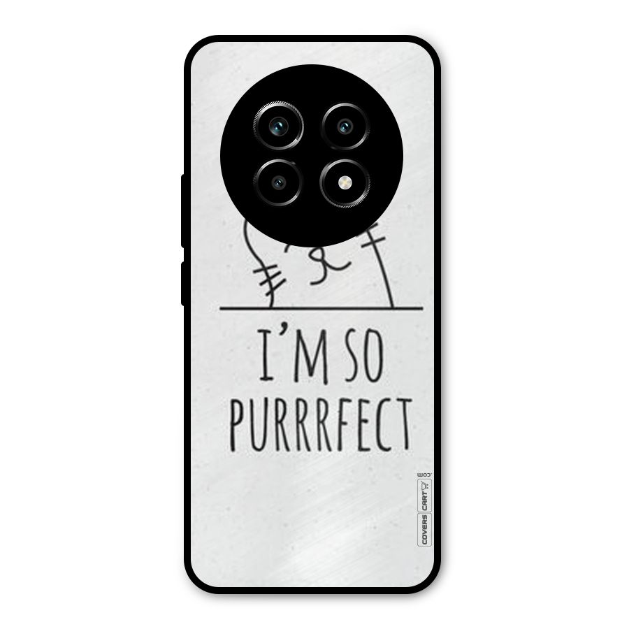 So Purrfect Metal Back Case for Realme 13 Pro