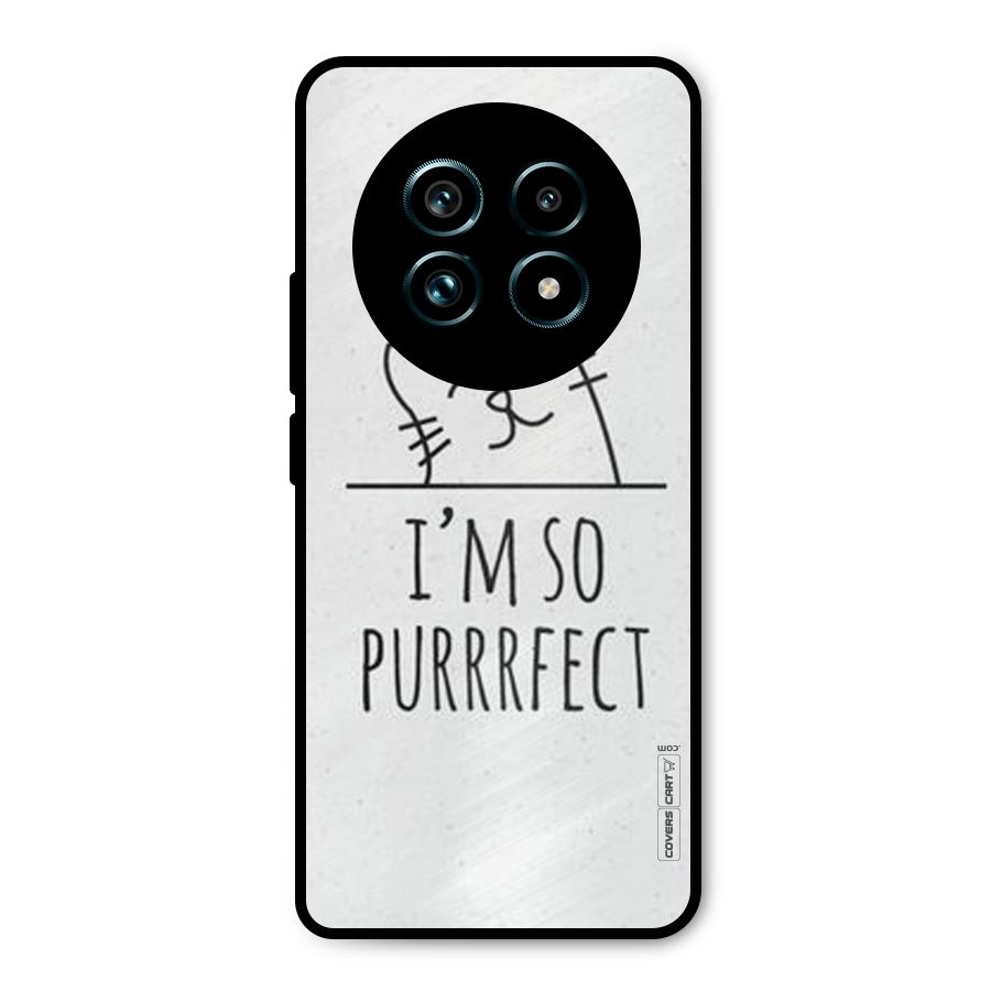 So Purrfect Metal Back Case for Realme 13 Pro Plus