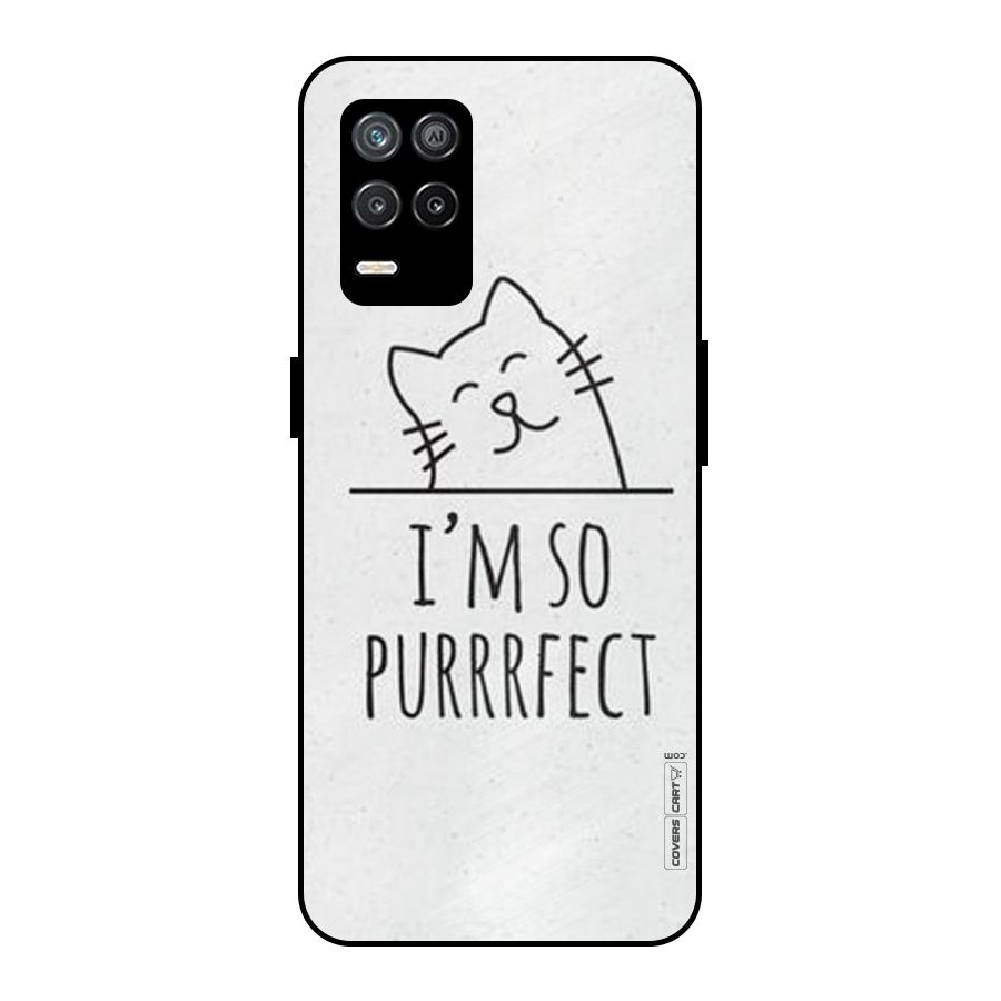 So Purrfect Metal Back Case for Realme 8 5G