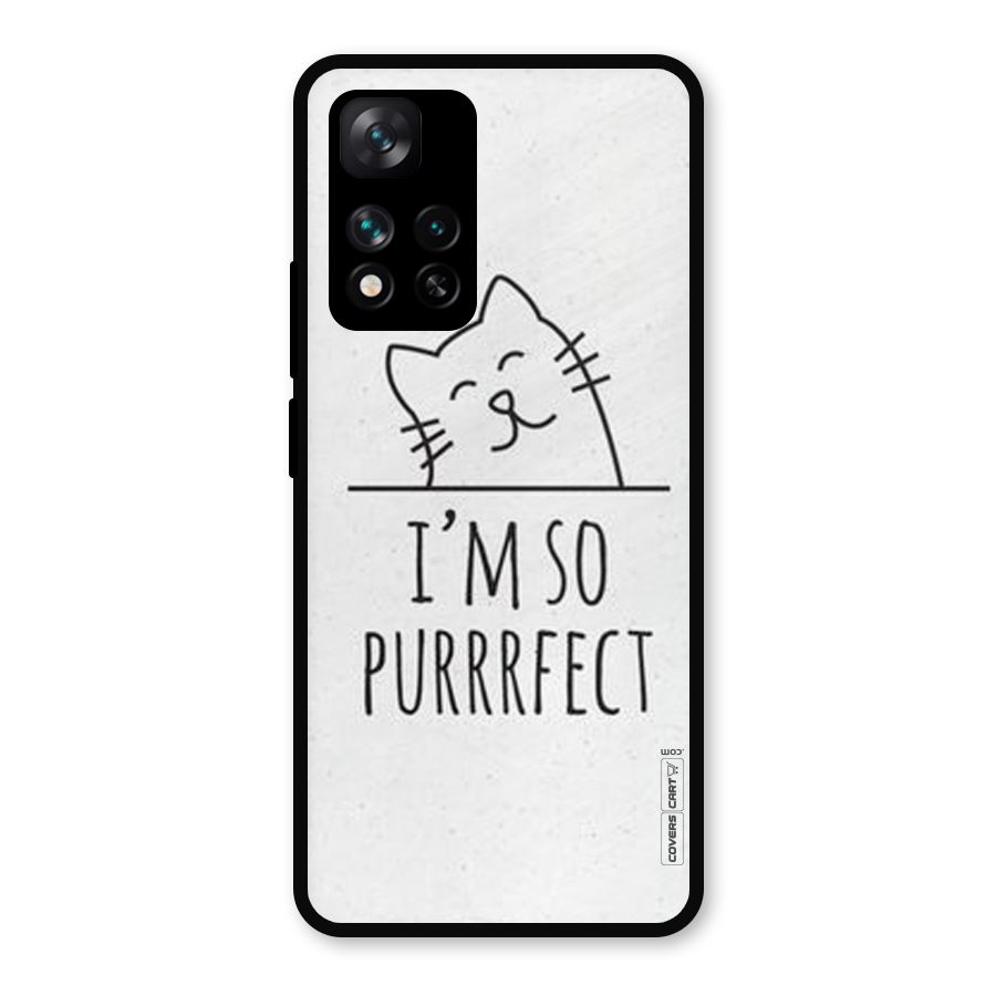 So Purrfect Metal Back Case for Xiaomi 11i Hypercharge 5G