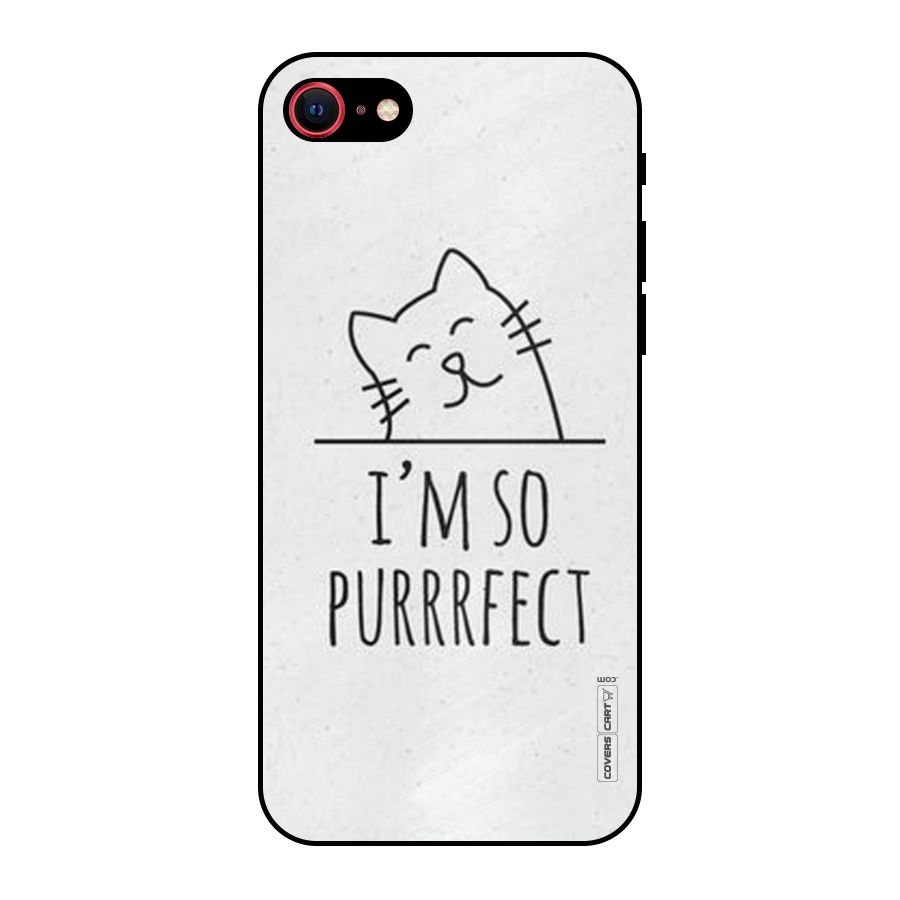 So Purrfect Metal Back Case for iPhone SE 2022