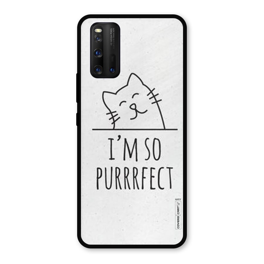 So Purrfect Metal Back Case for iQOO 3
