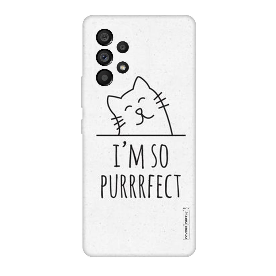 So Purrfect Original Polycarbonate Back Case for Galaxy A53 5G