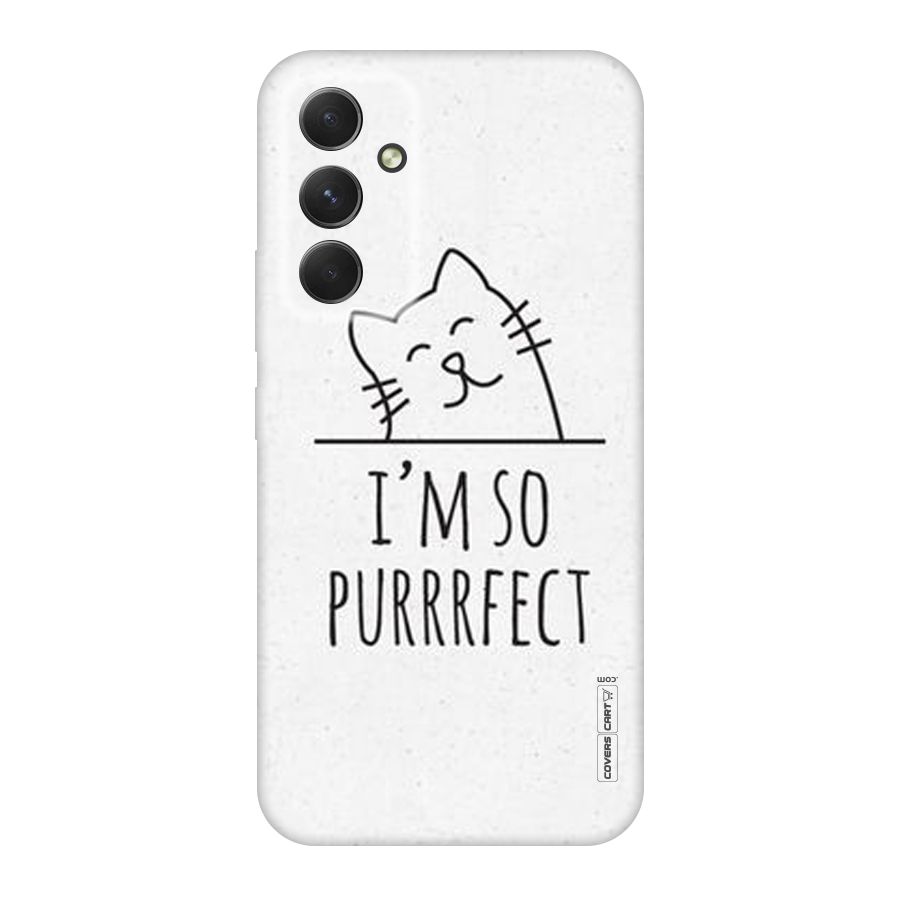 So Purrfect Original Polycarbonate Back Case for Galaxy A54