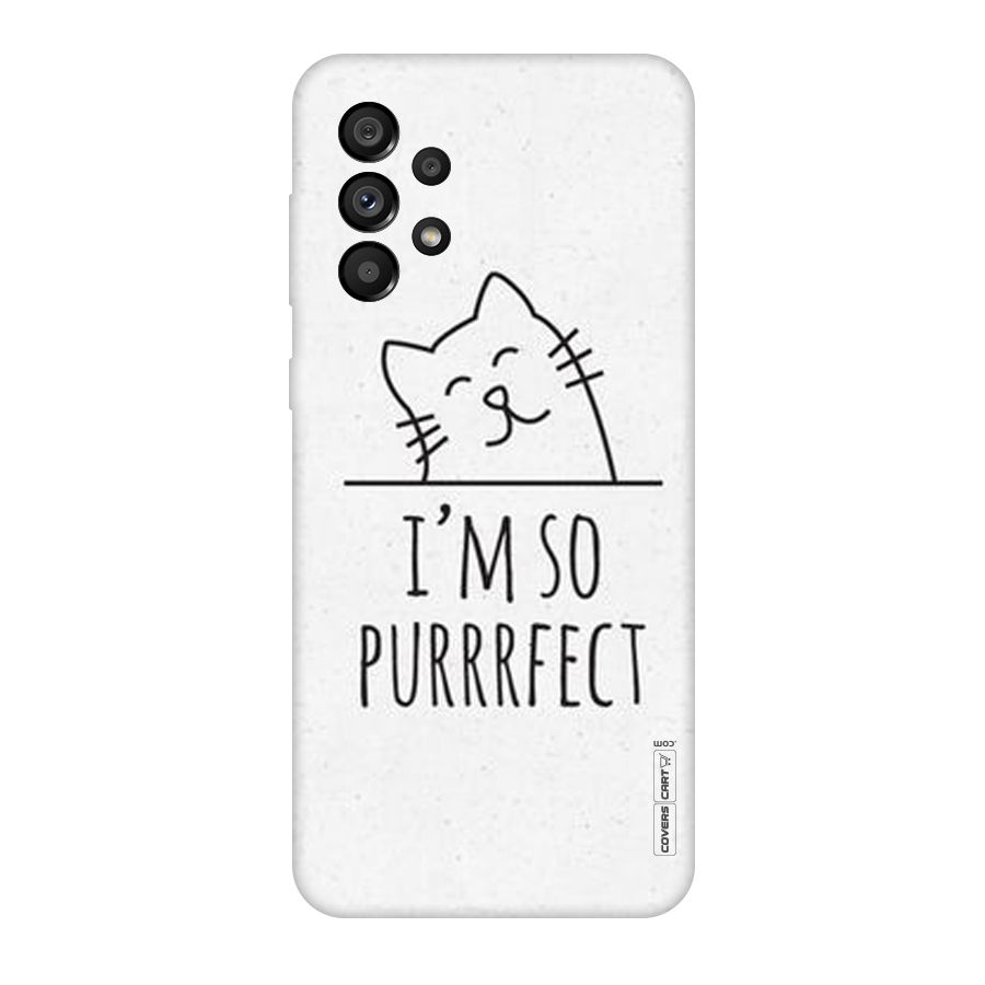So Purrfect Original Polycarbonate Back Case for Galaxy A73 5G