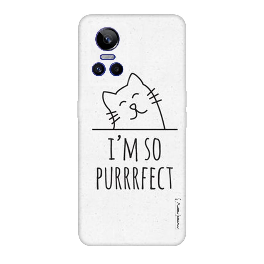 So Purrfect Original Polycarbonate Back Case for Realme GT Neo 3