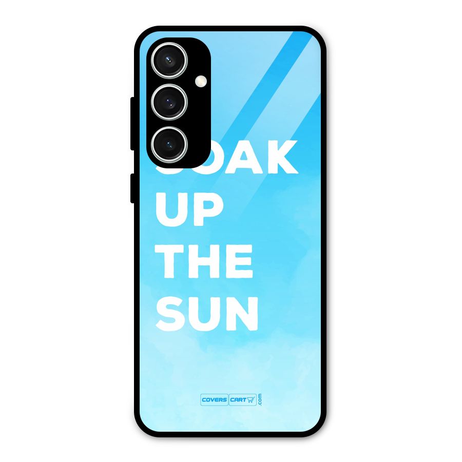Soak Up The Sun Glass Back Case for Galaxy S23 FE