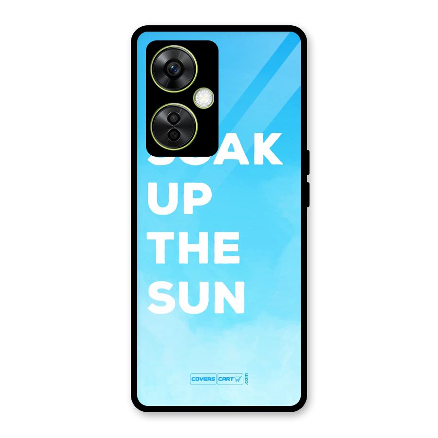 Soak Up The Sun Glass Back Case for OnePlus Nord CE 3 Lite