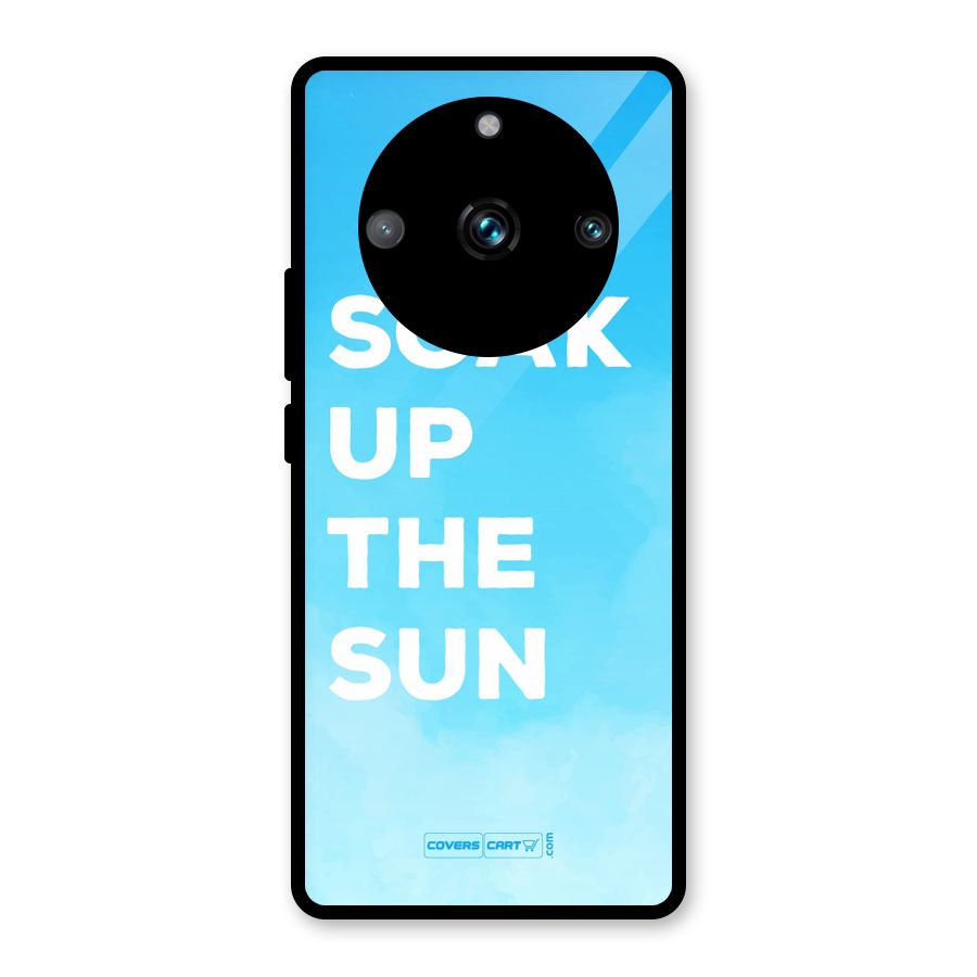 Soak Up The Sun Glass Back Case for Realme 11 Pro