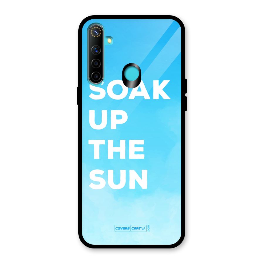 Soak Up The Sun Glass Back Case for Realme 5
