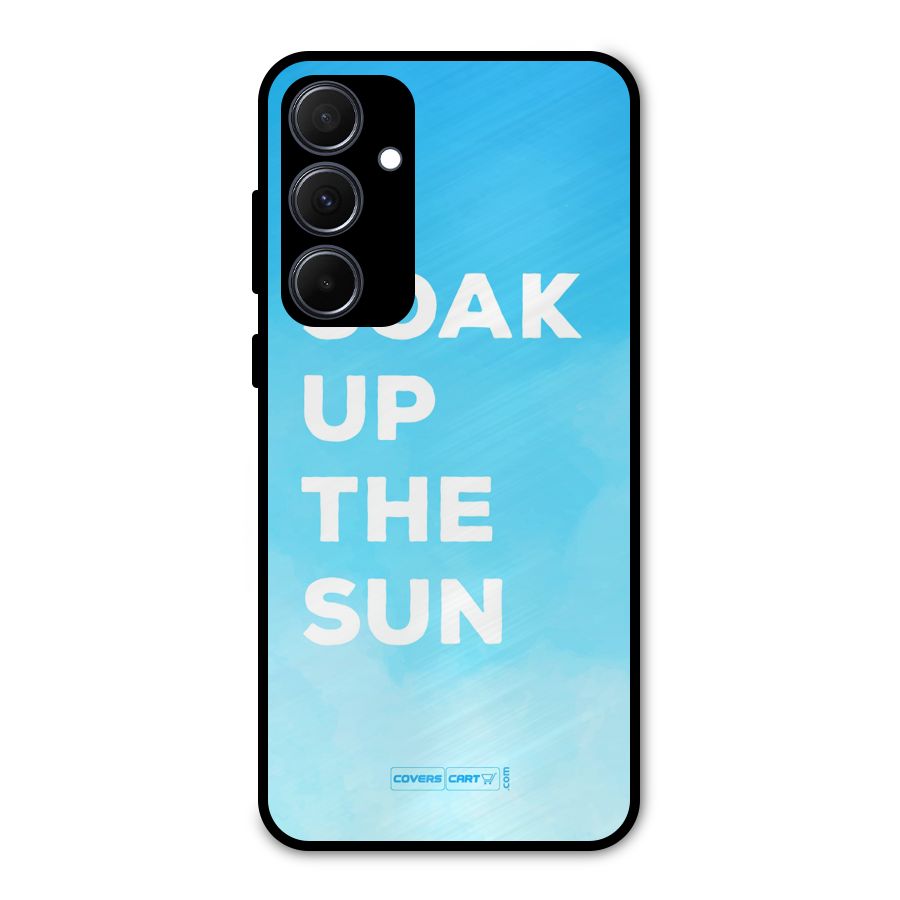 Soak Up The Sun Metal Back Case for Galaxy A35