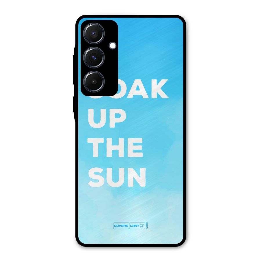 Soak Up The Sun Metal Back Case for Galaxy A55