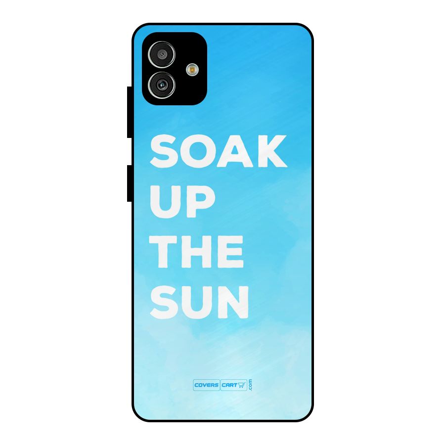 Soak Up The Sun Metal Back Case for Galaxy M13 5G