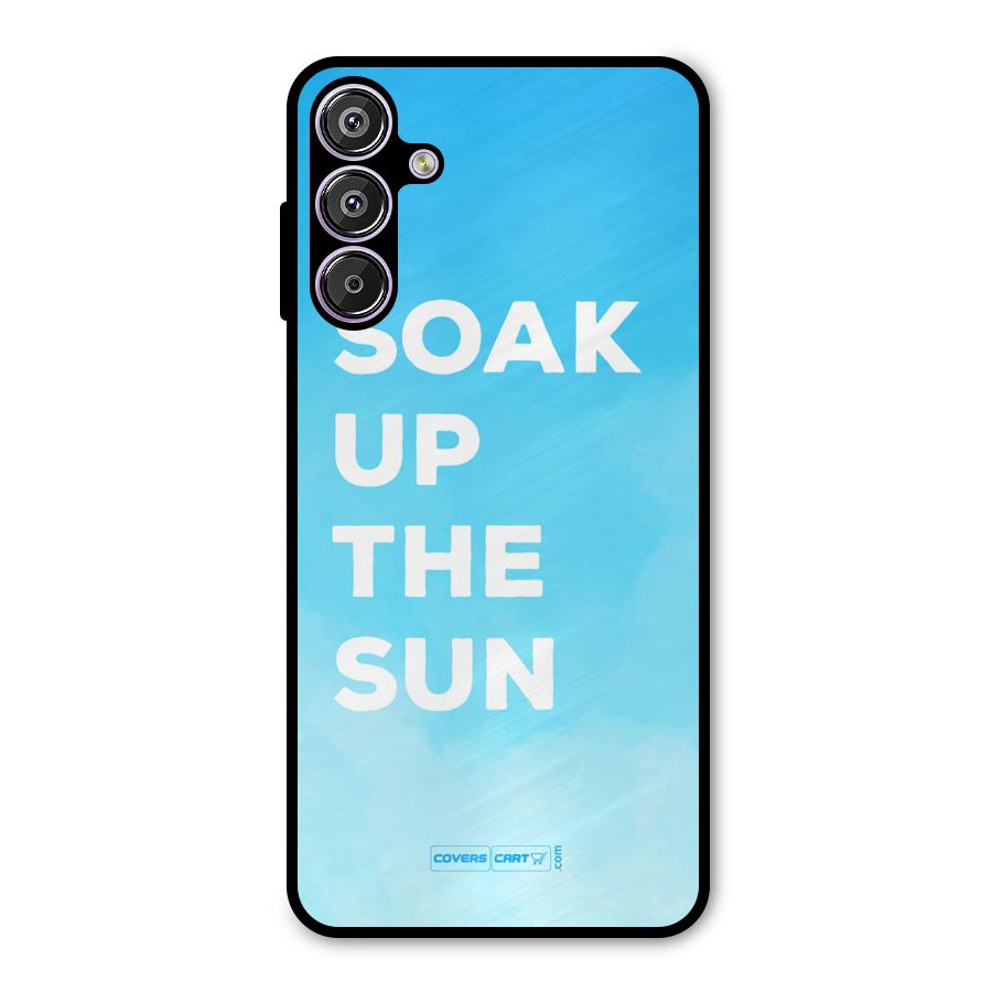 Soak Up The Sun Metal Back Case for Galaxy M15