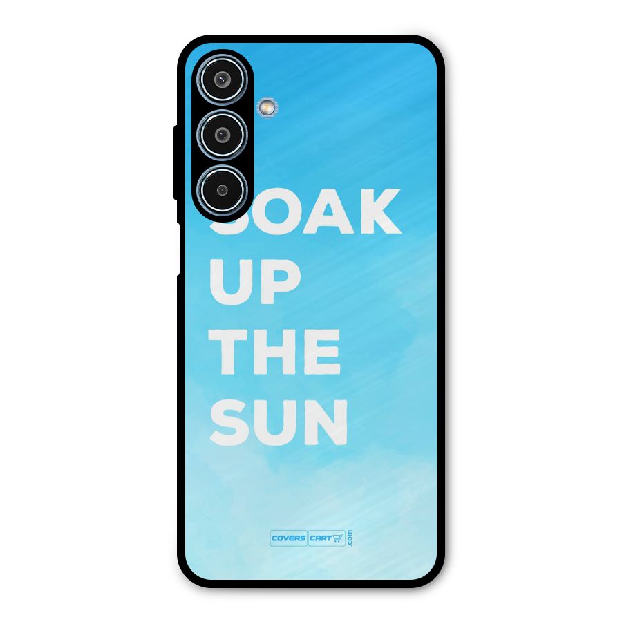 Soak Up The Sun Metal Back Case for Galaxy M35