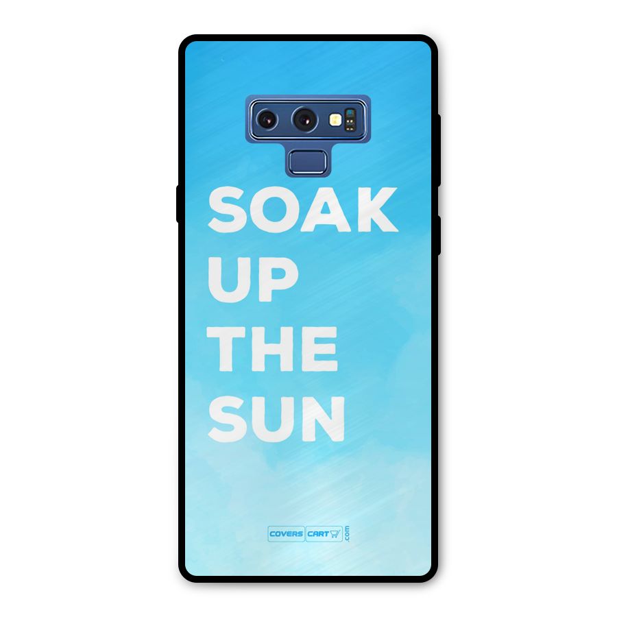 Soak Up The Sun Metal Back Case for Galaxy Note 9