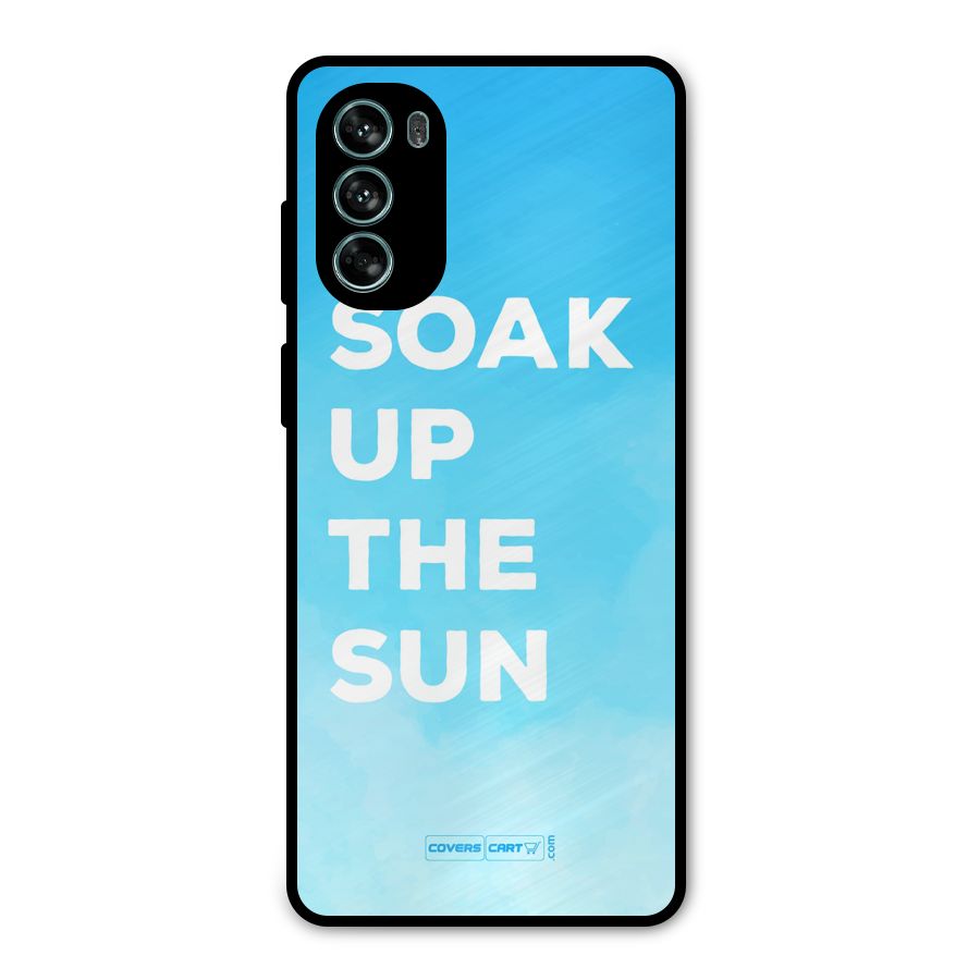 Soak Up The Sun Metal Back Case for Moto G62