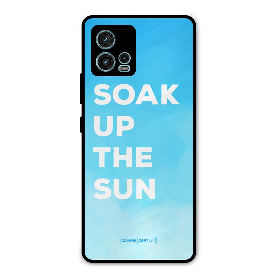 Soak Up The Sun Metal Back Case for Moto G72