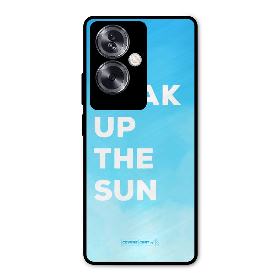 Soak Up The Sun Metal Back Case for Oppo A79 5G