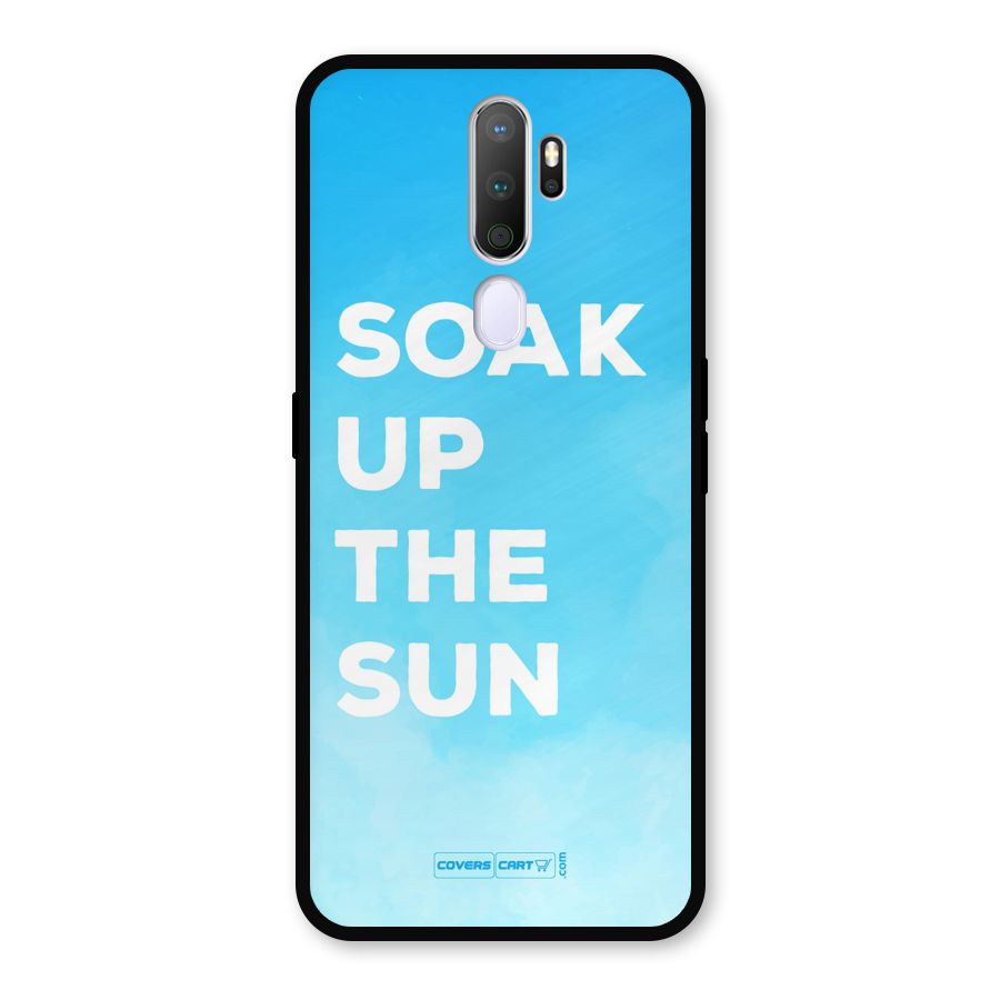 Soak Up The Sun Metal Back Case for Oppo A9 (2020)