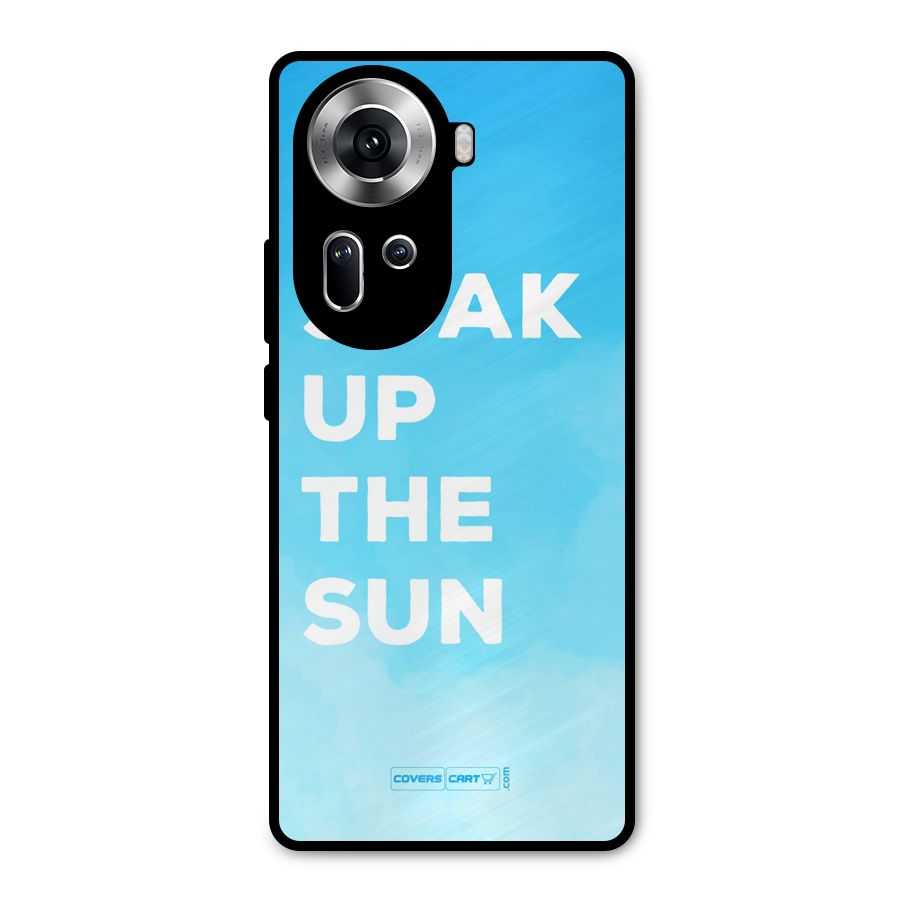 Soak Up The Sun Metal Back Case for Oppo Reno11 5G