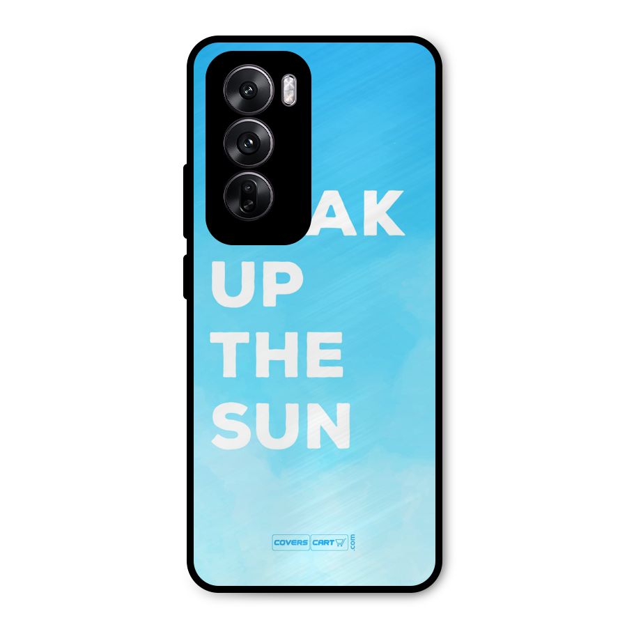 Soak Up The Sun Metal Back Case for Oppo Reno12