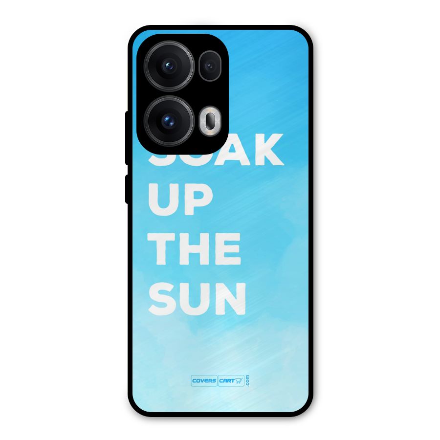 Soak Up The Sun Metal Back Case for Oppo Reno13 Pro