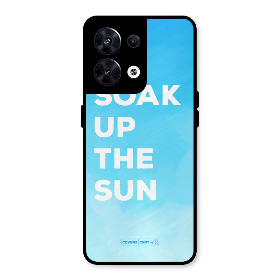 Soak Up The Sun Metal Back Case for Oppo Reno8 5G