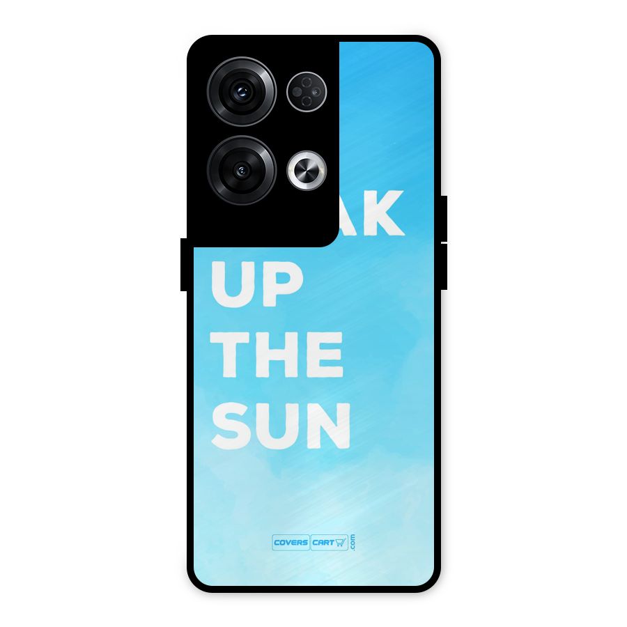Soak Up The Sun Metal Back Case for Oppo Reno8 Pro 5G
