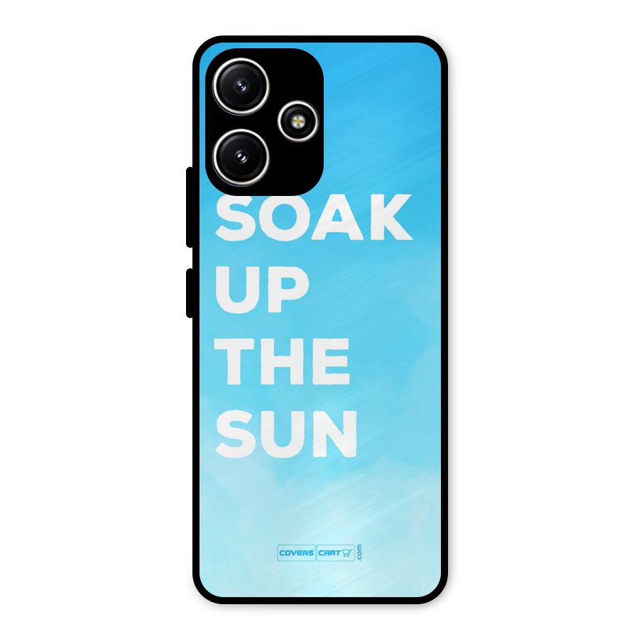 Soak Up The Sun Metal Back Case for Poco M6 Pro
