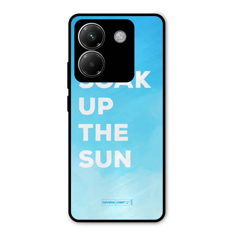 Soak Up The Sun Metal Back Case for Poco M7 Pro 5G