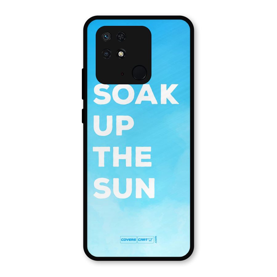 Soak Up The Sun Metal Back Case for Redmi 10