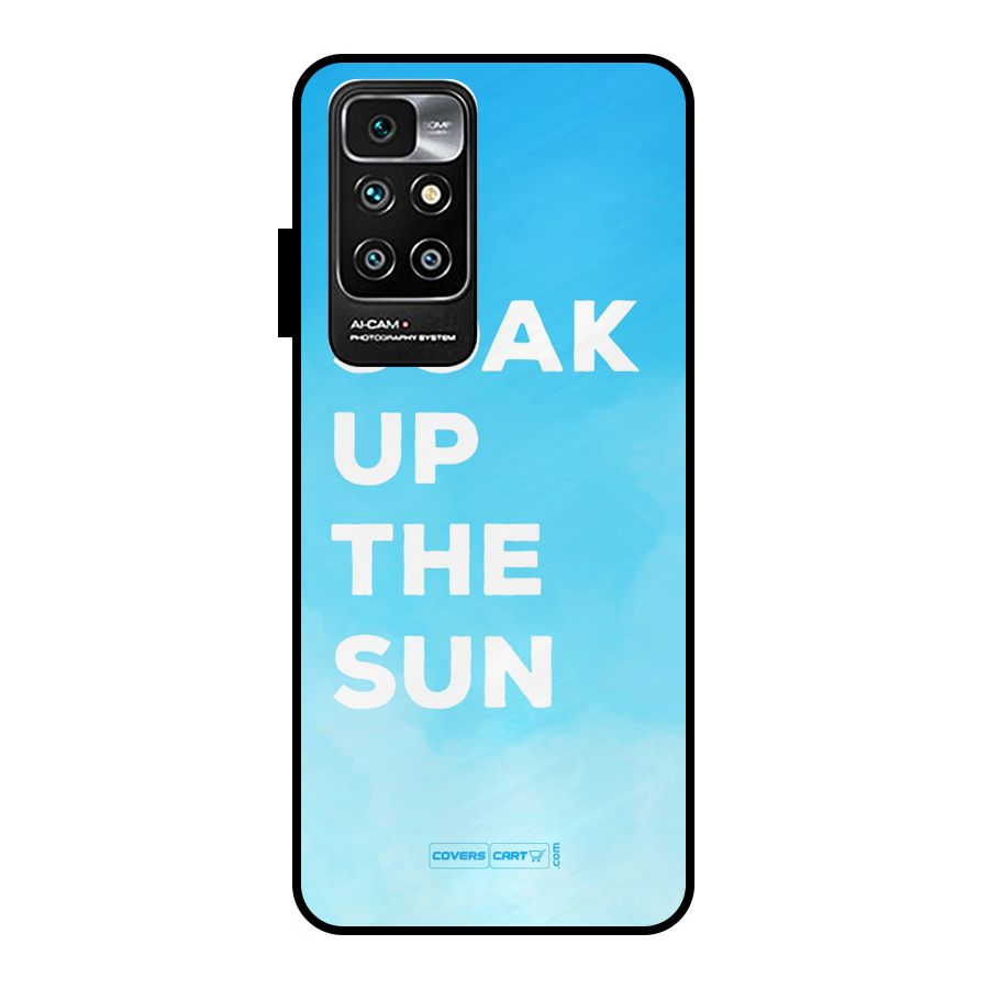 Soak Up The Sun Metal Back Case for Redmi 10 Prime