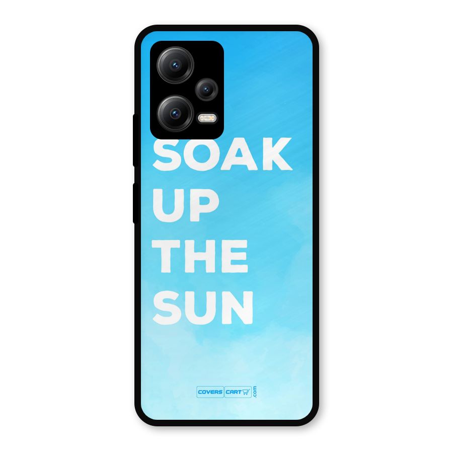 Soak Up The Sun Metal Back Case for Redmi Note 12 5G