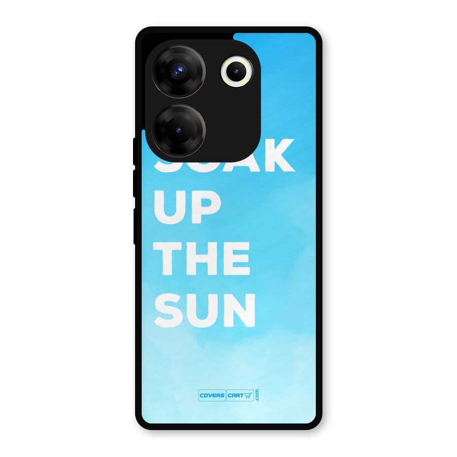 Soak Up The Sun Metal Back Case for Tecno Camon 20