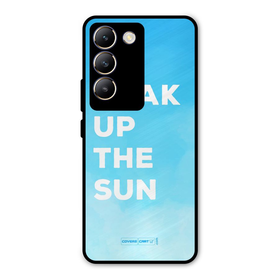 Soak Up The Sun Metal Back Case for Vivo T3 5G