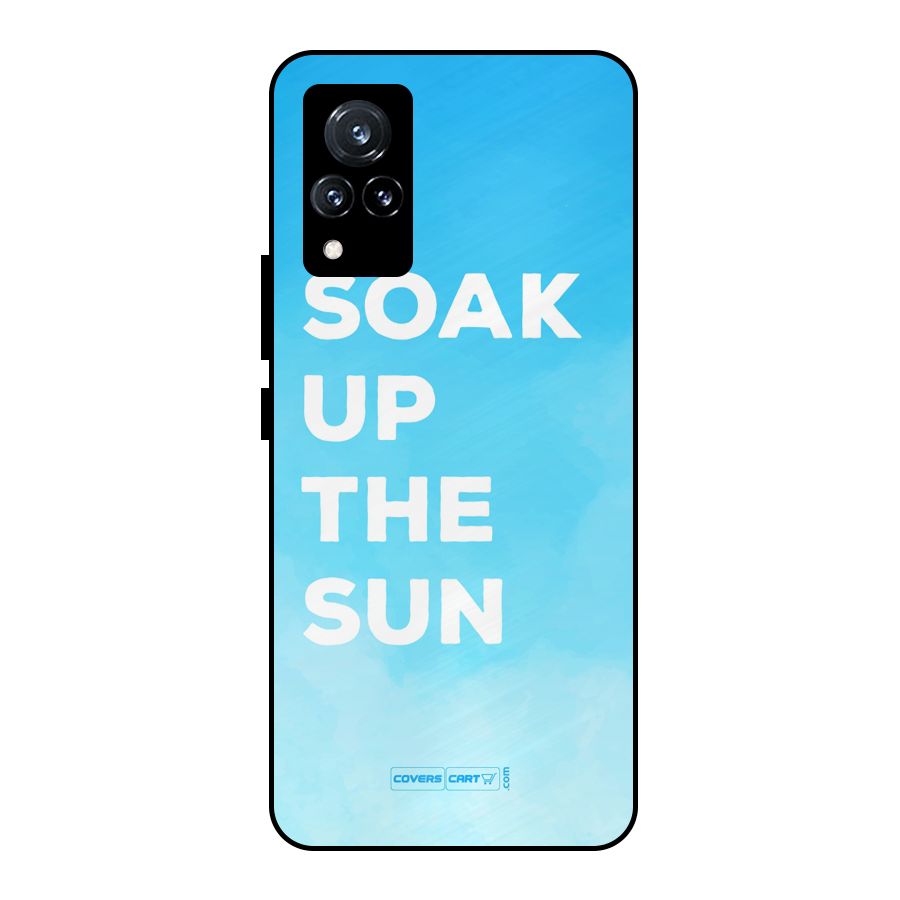 Soak Up The Sun Metal Back Case for Vivo V21 5G