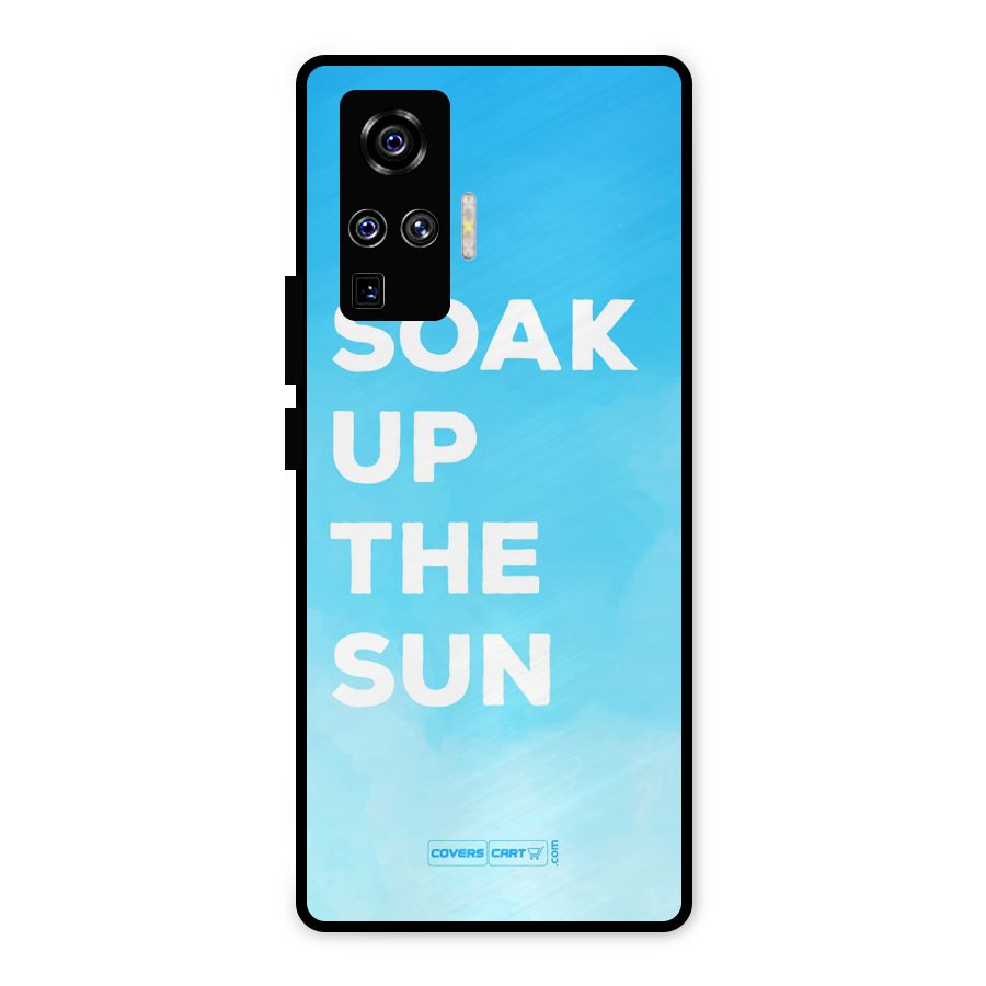 Soak Up The Sun Metal Back Case for Vivo X50 Pro