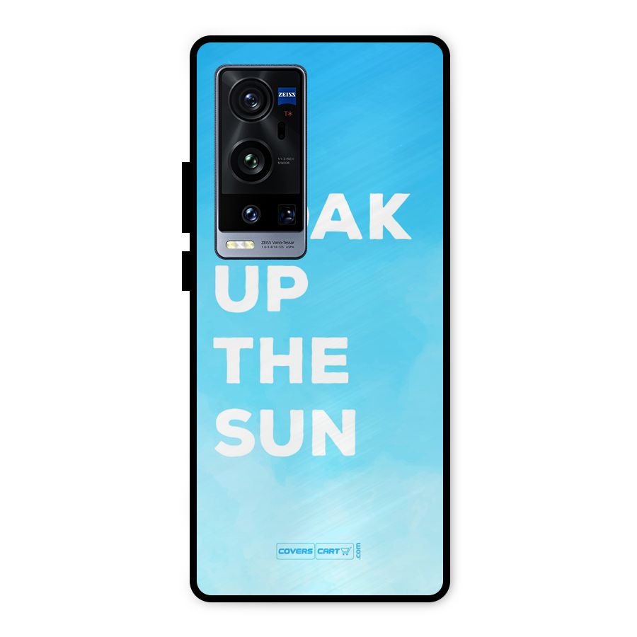 Soak Up The Sun Metal Back Case for Vivo X60 Pro Plus